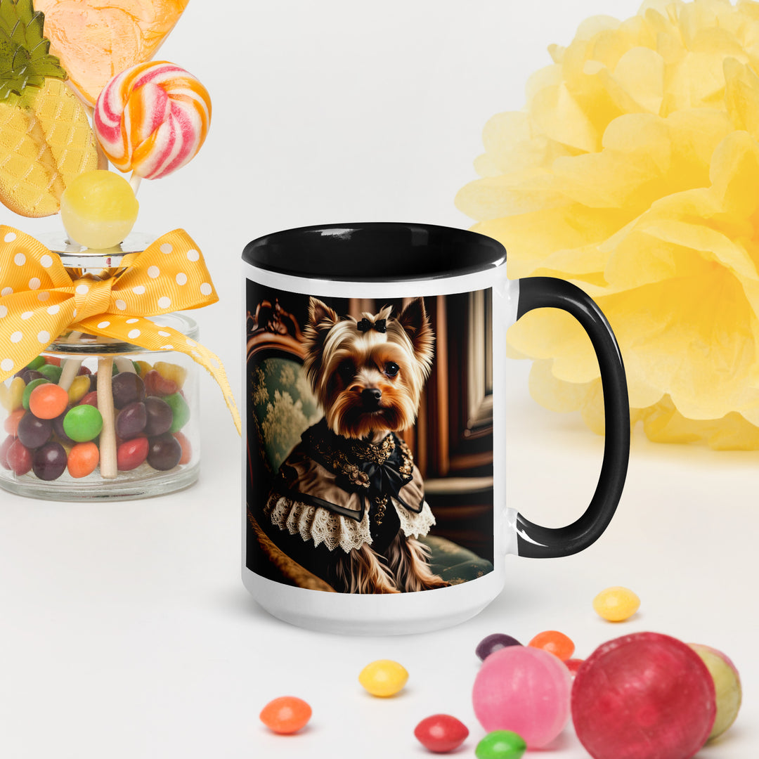 Yorkshire Terrier- Mug with Color Inside