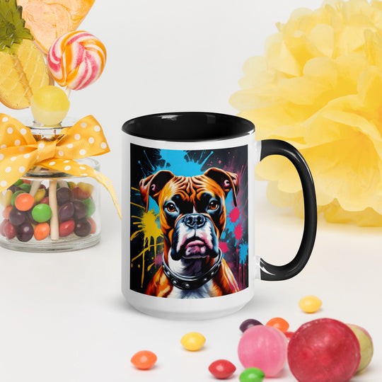 Boxer- Mug with Color Inside