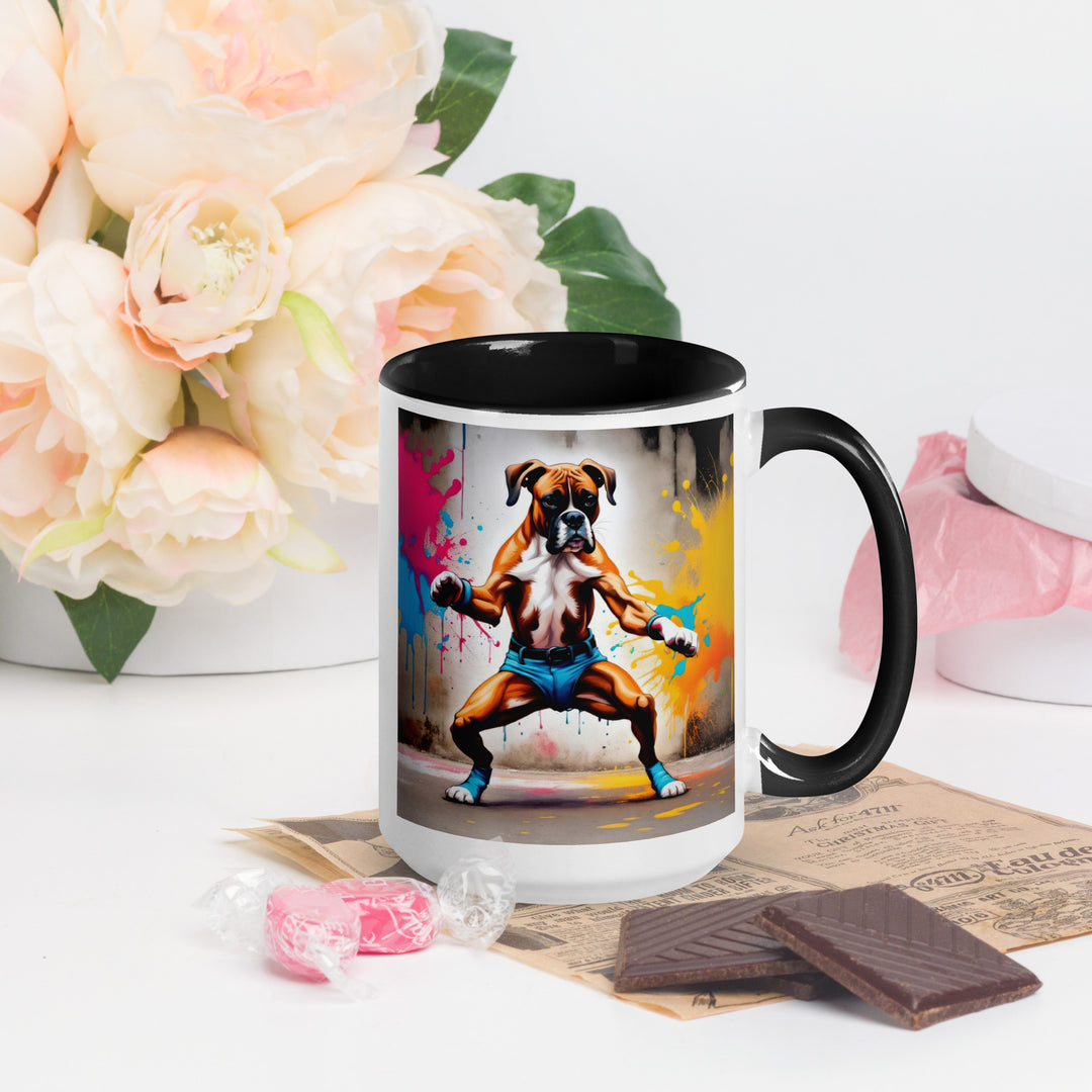 Boxer- Mug with Color Inside v3