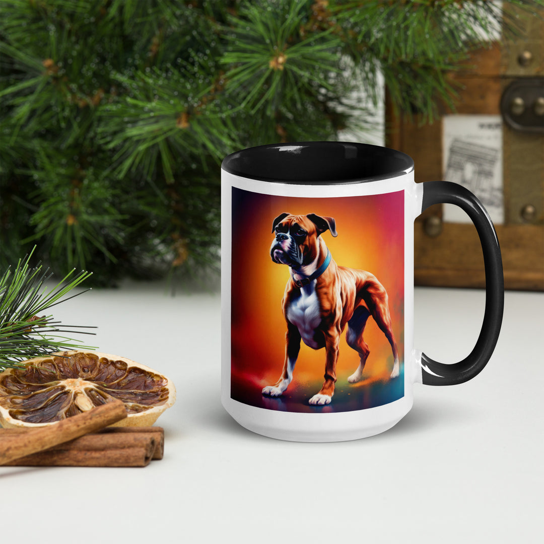 Boxer- Mug with Color Inside v5