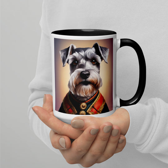 Miniature Schnauzer- Mug with Color Inside