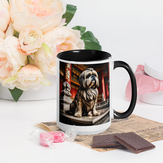 Shih Tzu- Mug with Color Inside v5