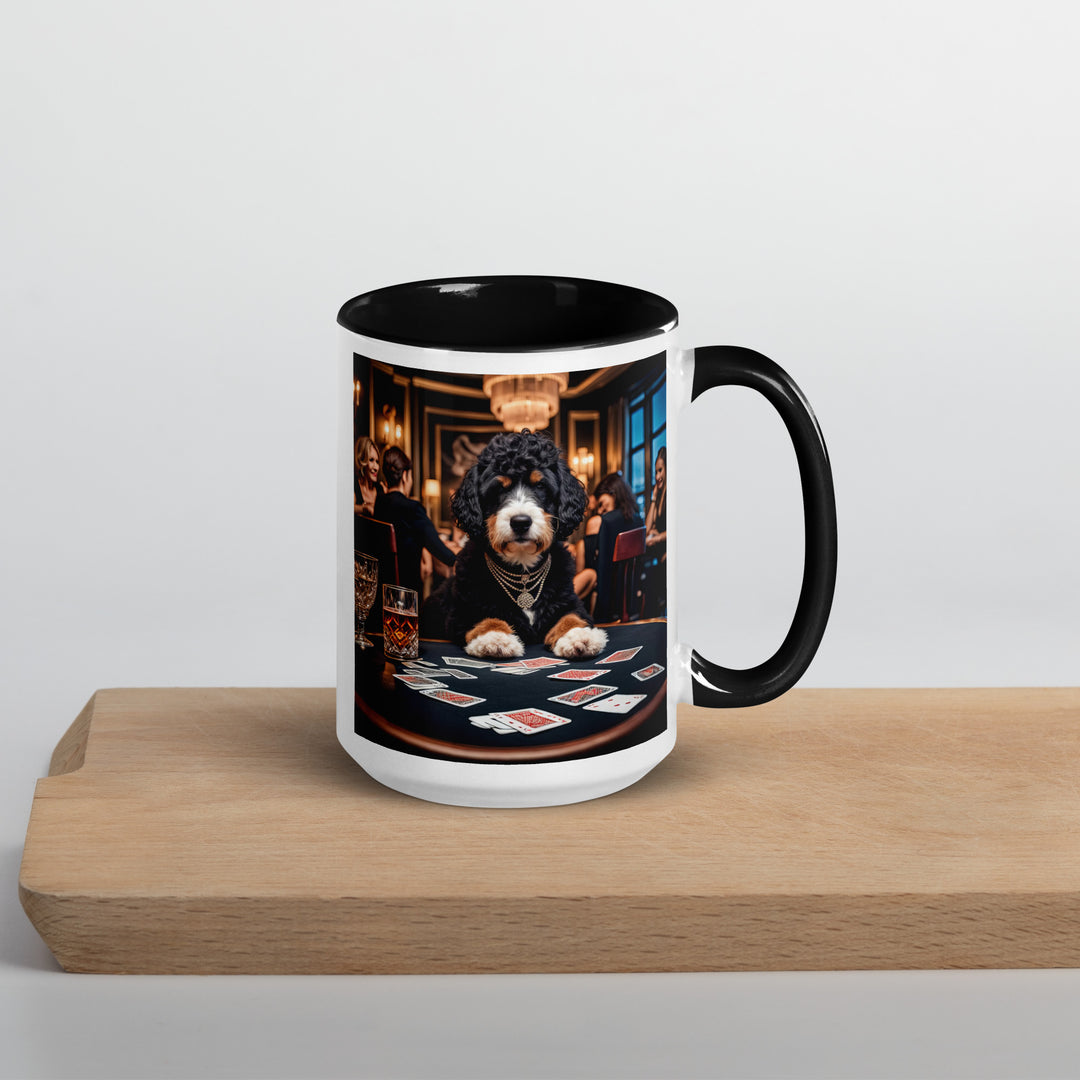 Bernedoodle General- Mug with Color Inside