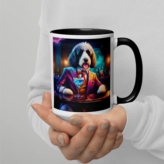 Bernedoodle General- Mug with Color Inside v3