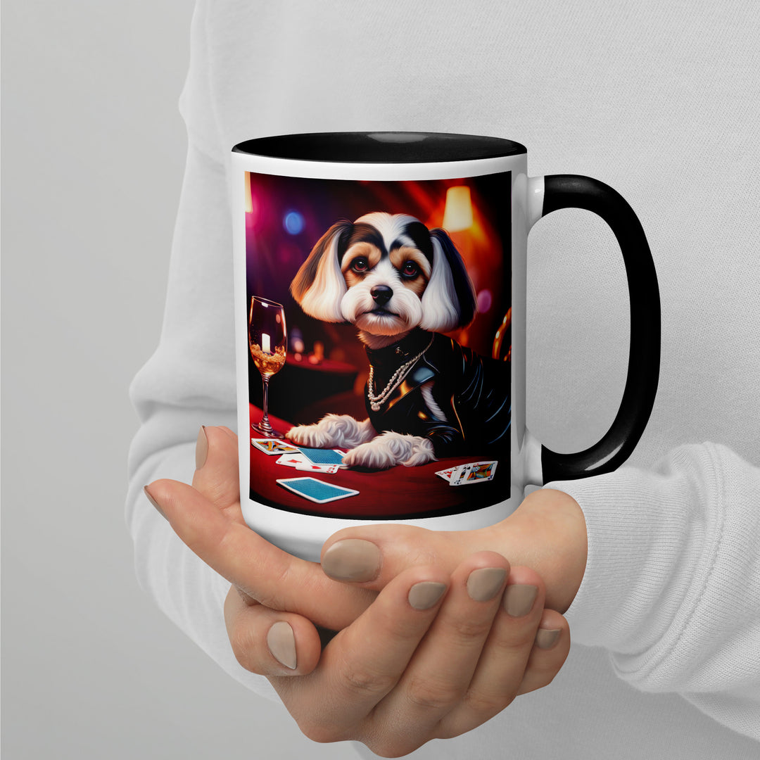 Cavachon- Mug with Color Inside v5