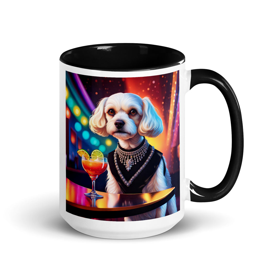 Cavachon- Mug with Color Inside v6