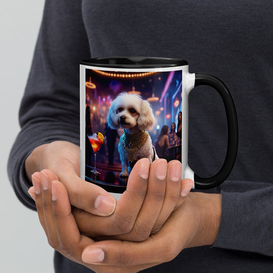 Cavachon- Mug with Color Inside v9