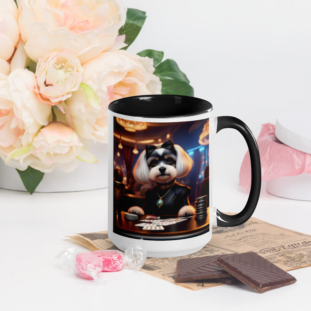 Cavachon- Mug with Color Inside v10