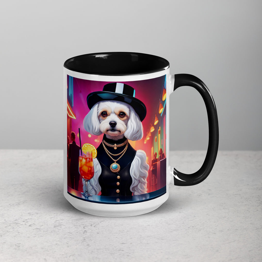 Cavachon- Mug with Color Inside v12