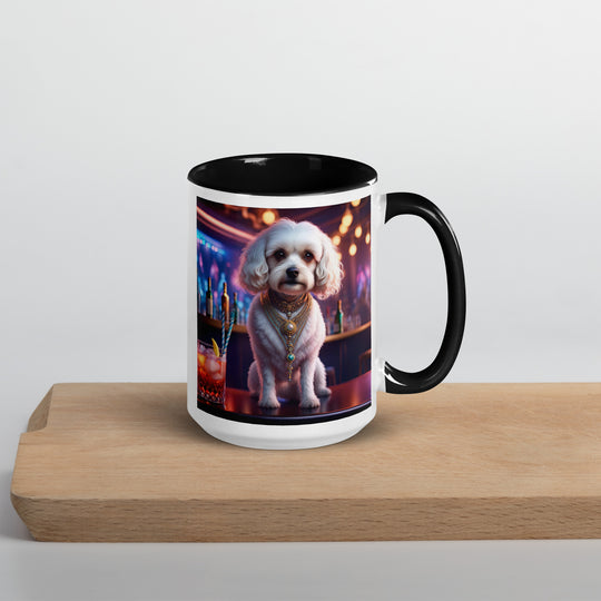 Cavachon- Mug with Color Inside v14