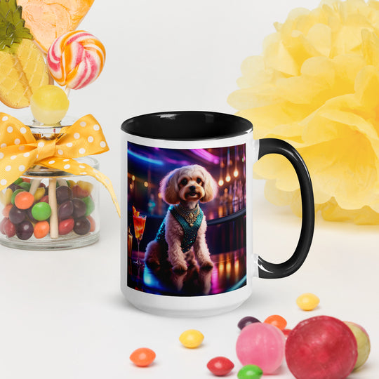 Cavapoo General- Mug with Color Inside v2