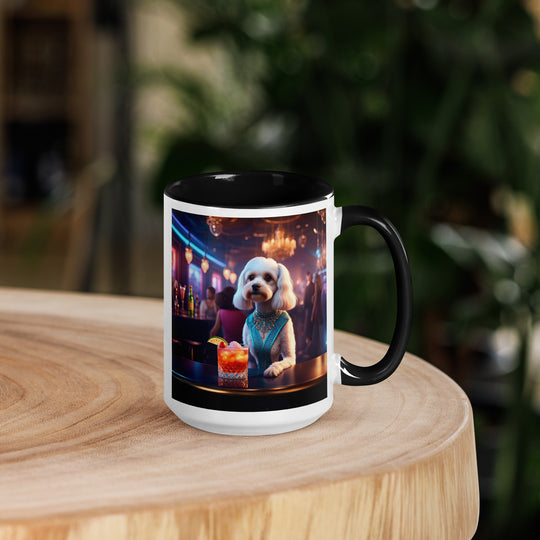 Cavapoo General- Mug with Color Inside v5