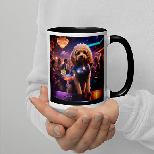 Cavapoo General- Mug with Color Inside v11`