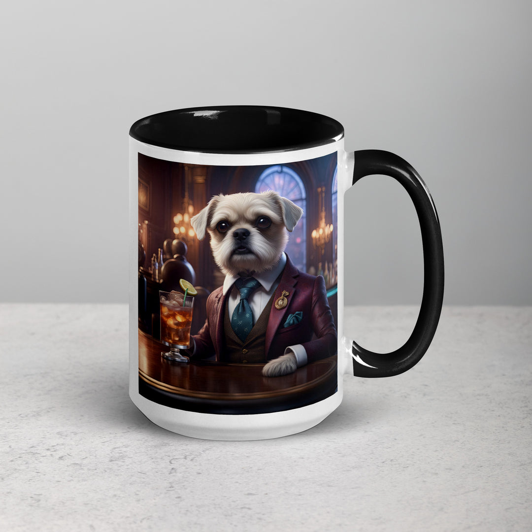 Cavapoo General- Mug with Color Inside v30