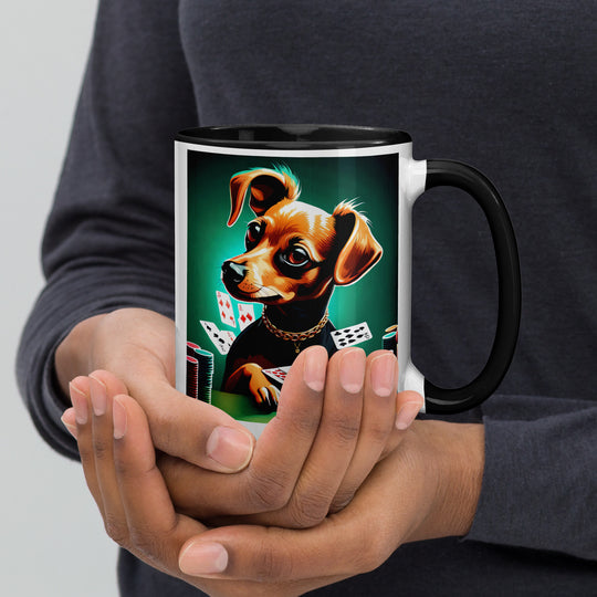 Chiweenie General- Mug with Color Inside v2