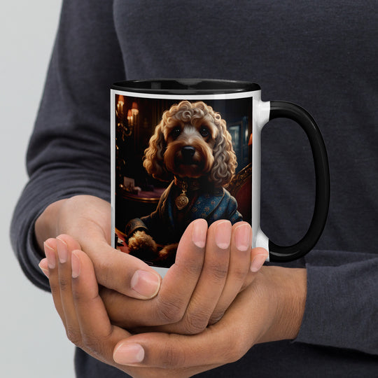 Cockapoo General- Mug with Color Inside v4