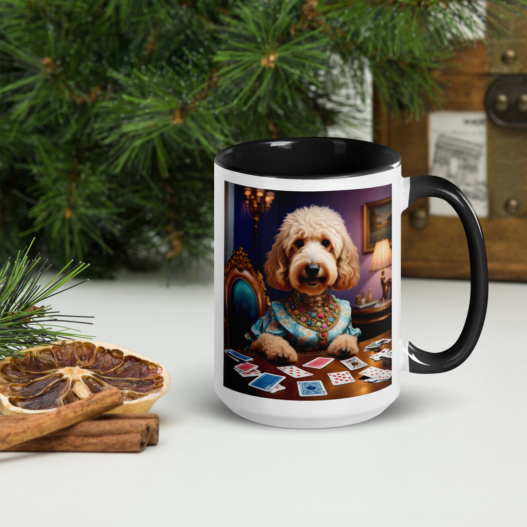 Goldendoodle- Mug with Color Inside v3