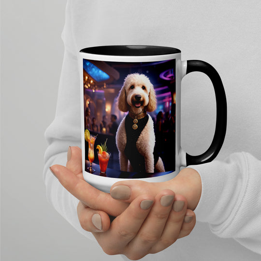 Goldendoodle- Mug with Color Inside v14