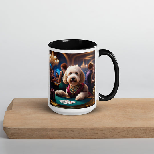 Goldendoodle- Mug with Color Inside v20