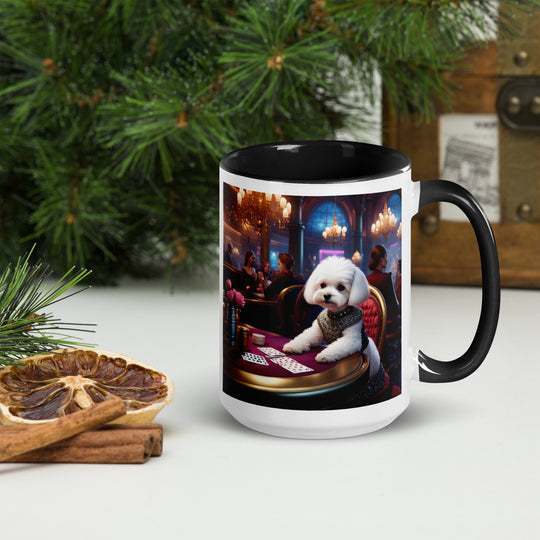 Maltipoo General- Mug with Color Inside v9