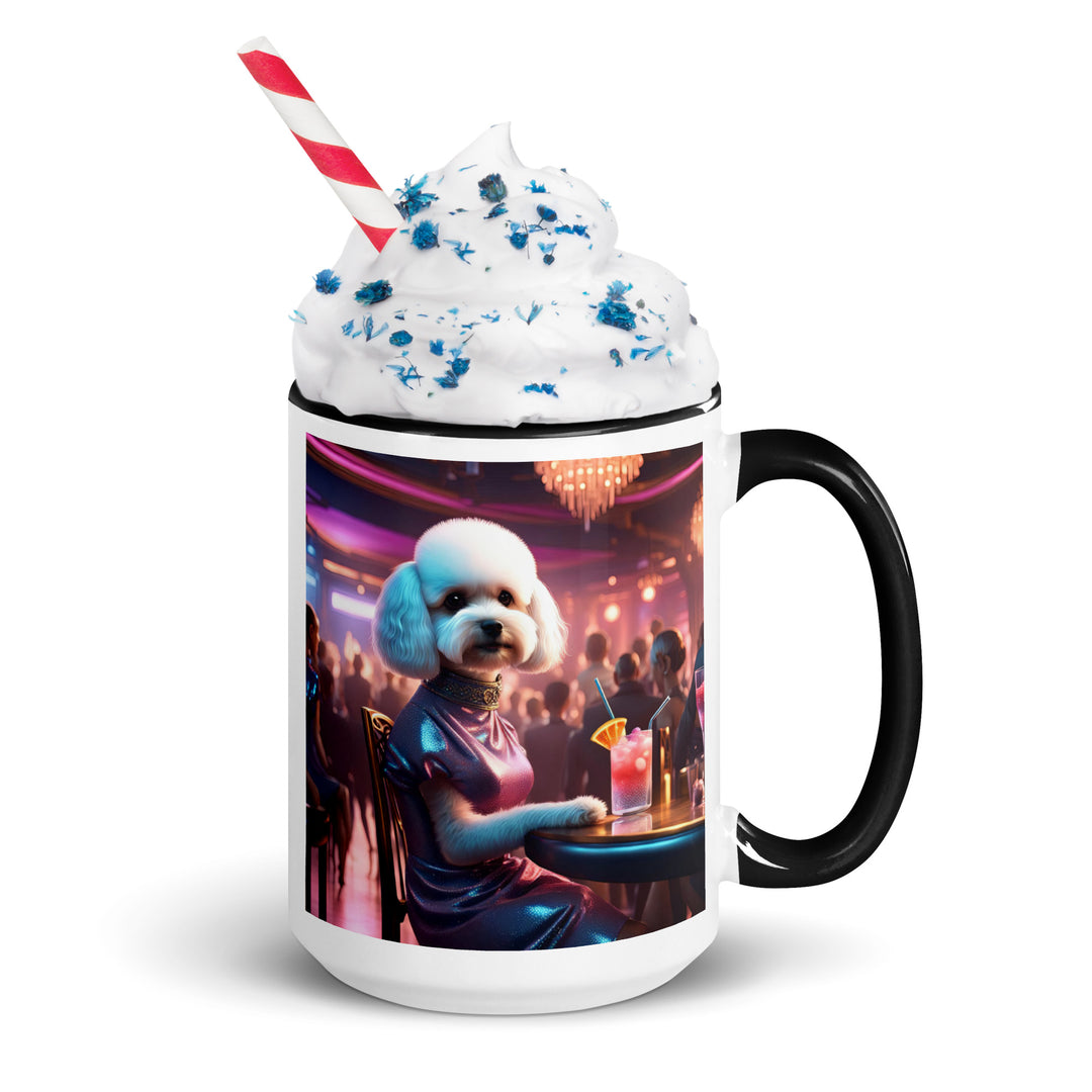 Maltipoo General- Mug with Color Inside v10