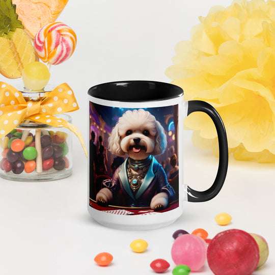 Maltipoo General- Mug with Color Inside v15