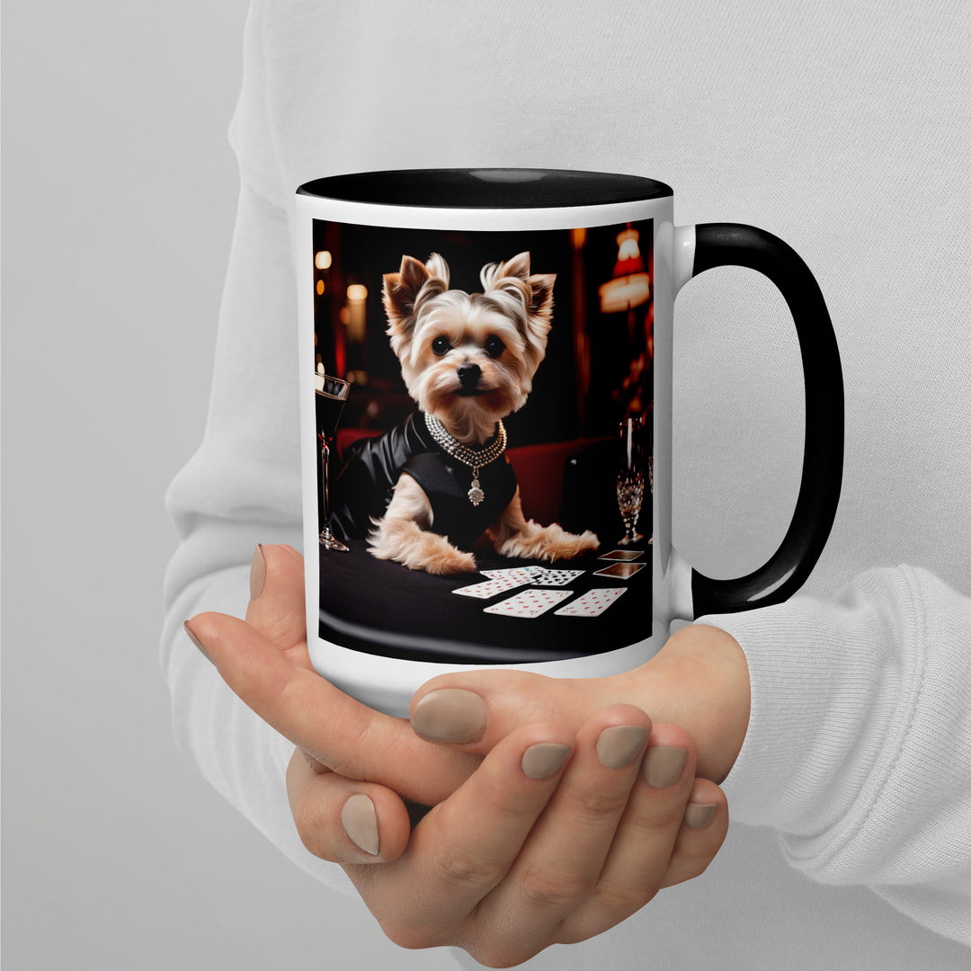 Morkie General- Mug with Color Inside v4