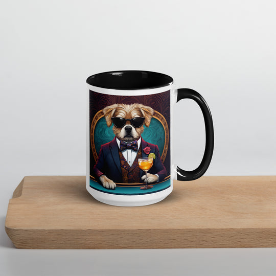 Pekapoo General- Mug with Color Inside v2