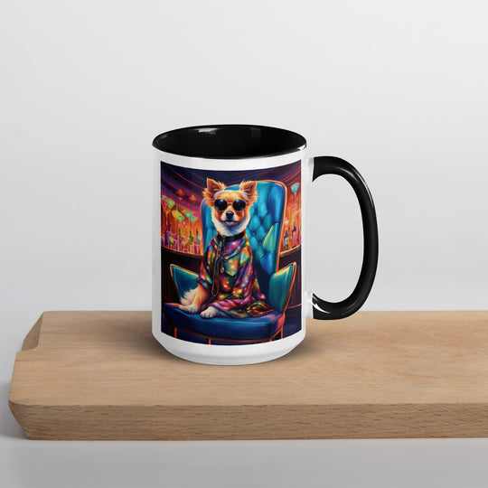 Pekapoo General- Mug with Color Inside v7