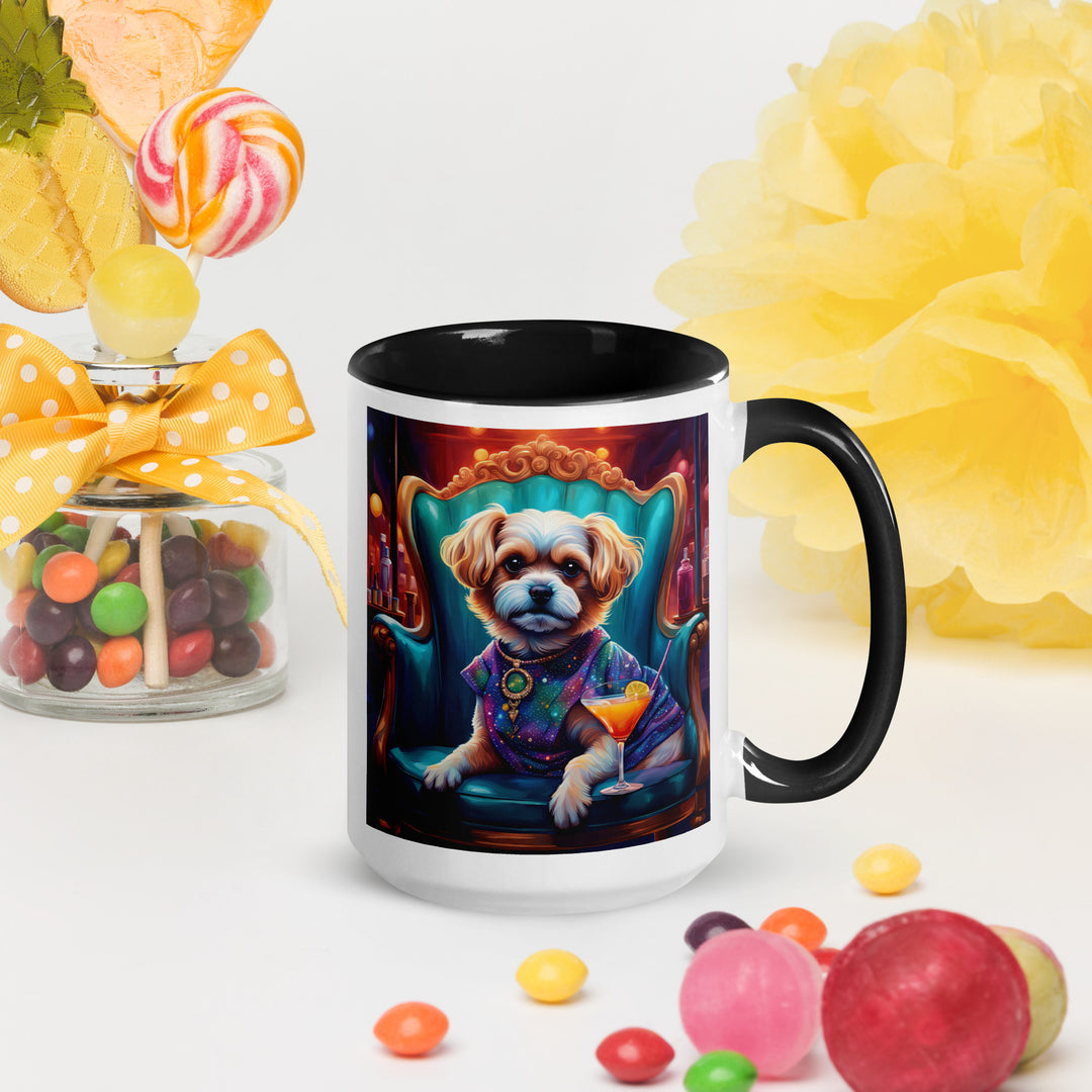 Pekapoo General- Mug with Color Inside v10