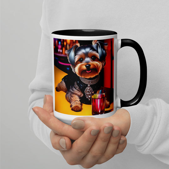 Yorkipoo General- Mug with Color Inside v3