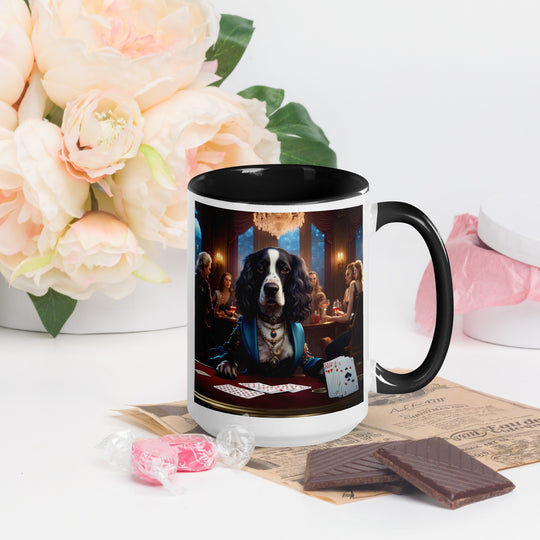 Sprocker Spaniel General- Mug with Color Inside v4