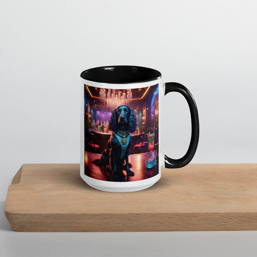 Sprocker Spaniel General- Mug with Color Inside v5