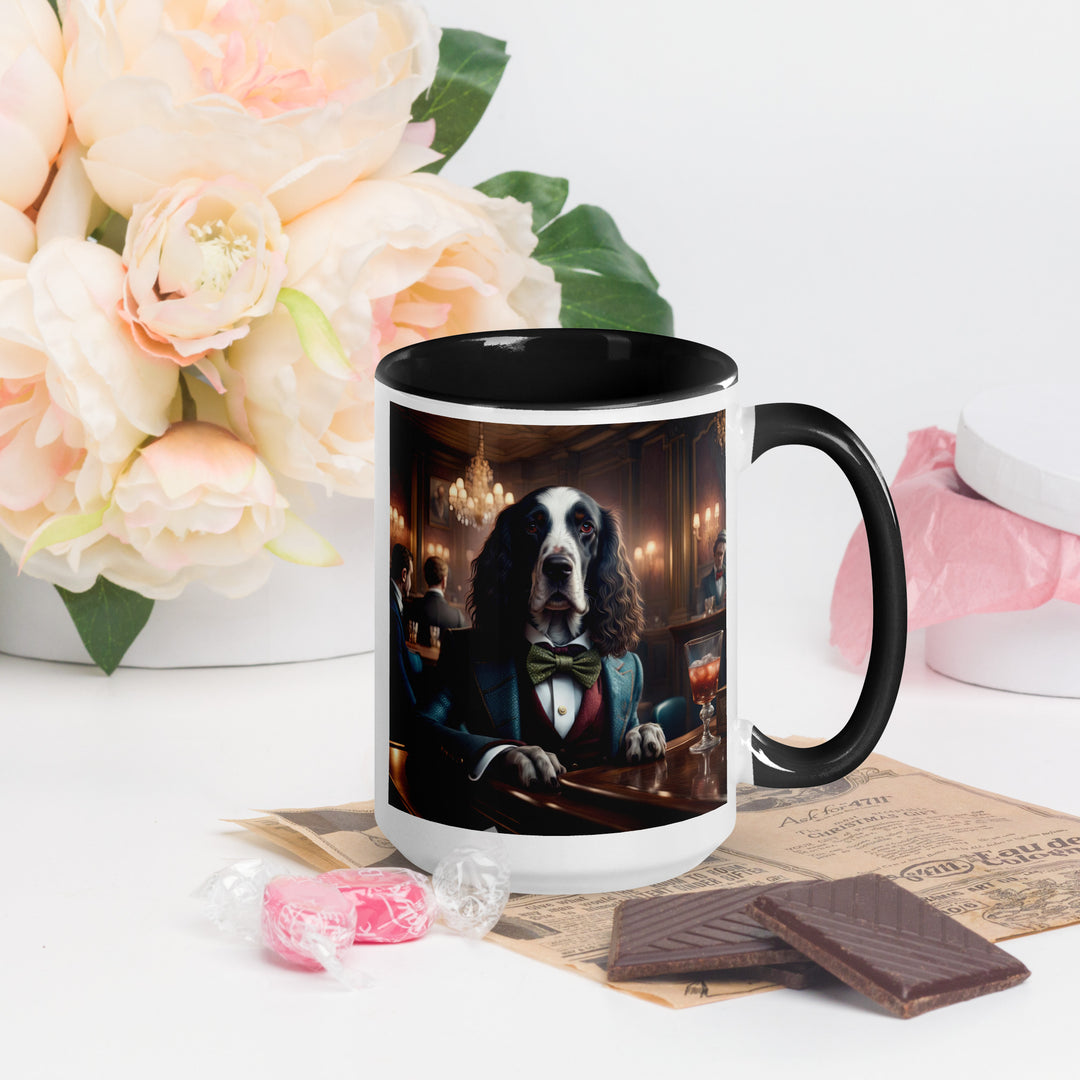 Sprocker Spaniel General- Mug with Color Inside v6