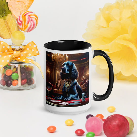 Sprocker Spaniel General- Mug with Color Inside v11