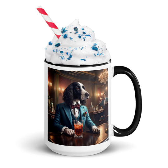 Sprocker Spaniel General- Mug with Color Inside v15