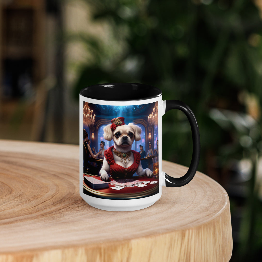 Pugapoo General- Mug with Color Inside