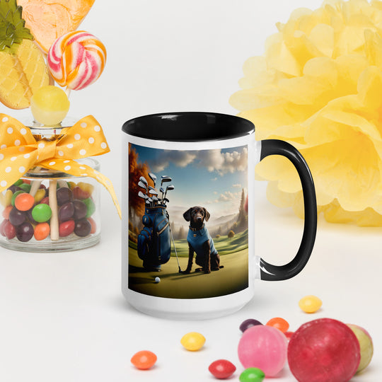 Springador Golfer- Mug with Color Inside v3