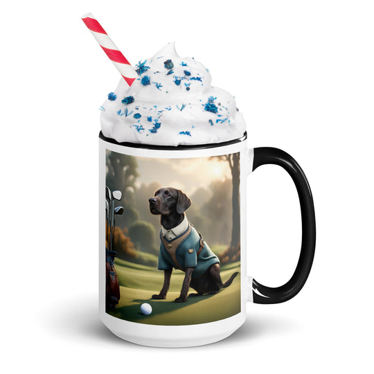 Springador Golfer- Mug with Color Inside v4