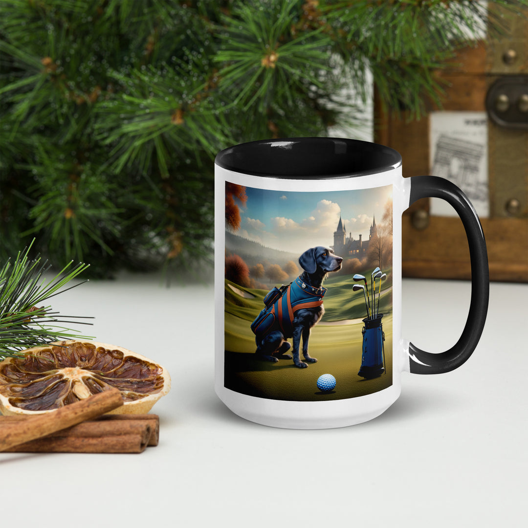 Springador Golfer- Mug with Color Inside v7