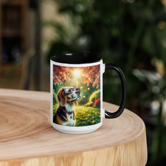 Beagle Eclipse- Mug with Color Inside