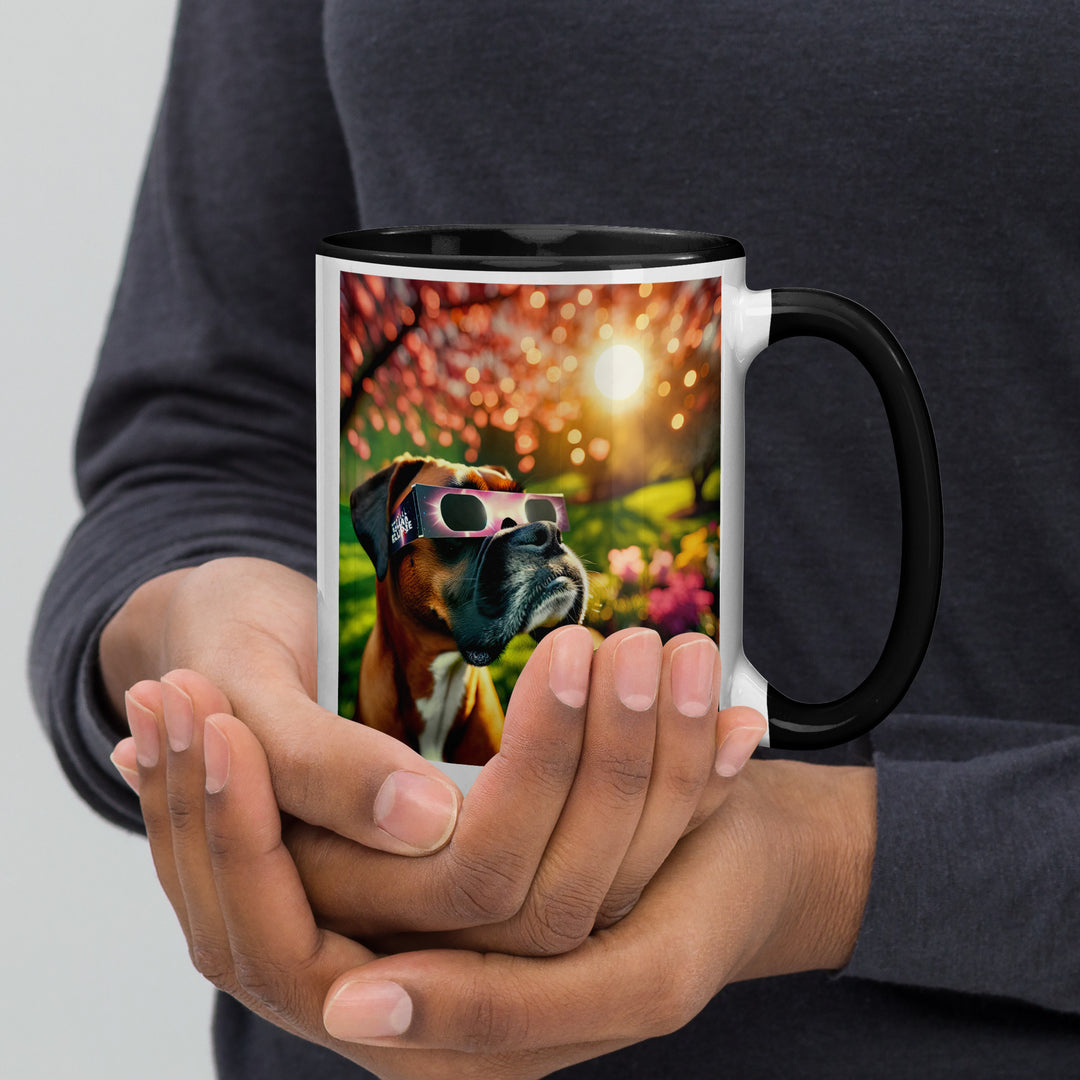 Boxer Eclipse- Mug with Color Inside v2