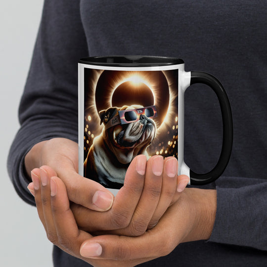 Bulldog Eclipse- Mug with Color Inside