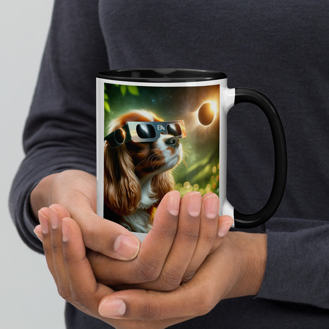 Cavalier King Charles Spaniel Eclipse- Mug with Color Inside