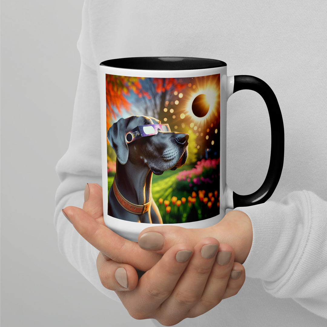 Great Dane Eclipse- Mug with Color Inside