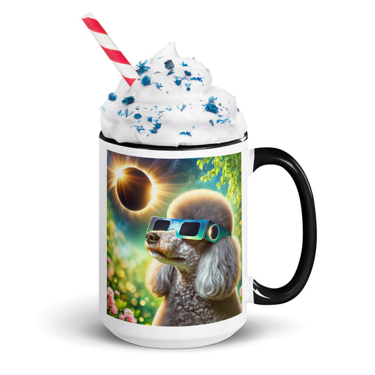 Poodle Eclipse- Mug with Color Inside