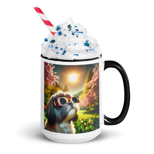 Shih Tzu Eclipse- Mug with Color Inside