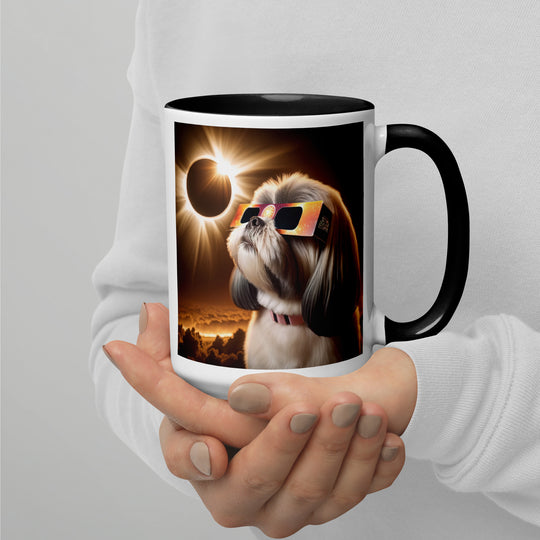 Shih Tzu Eclipse- Mug with Color Inside v2