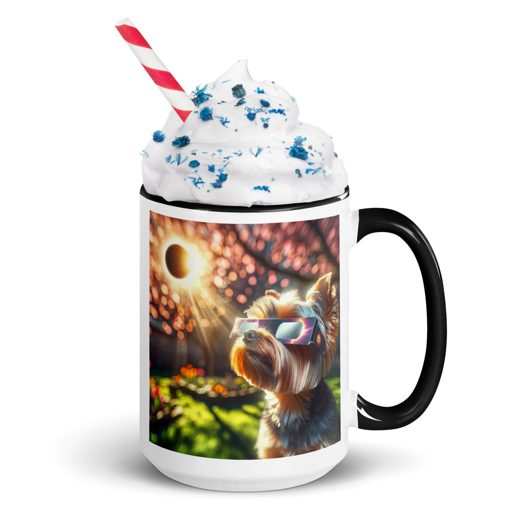 Yorkshire Terrier Eclipse- Mug with Color Inside v2