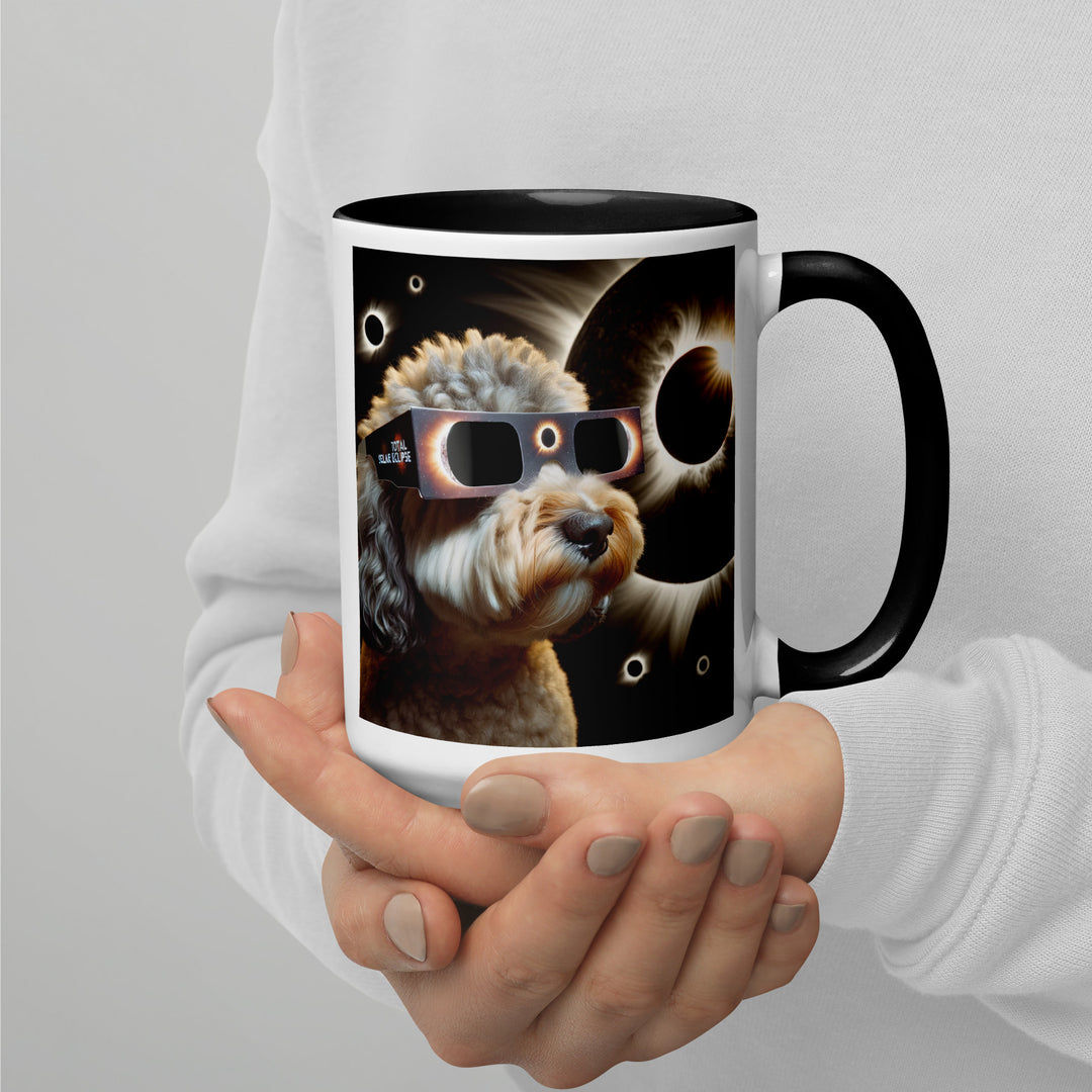 Cockapoo Eclipse- Mug with Color Inside v2